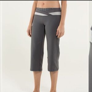 Lululemon legging grey Dharana Crop